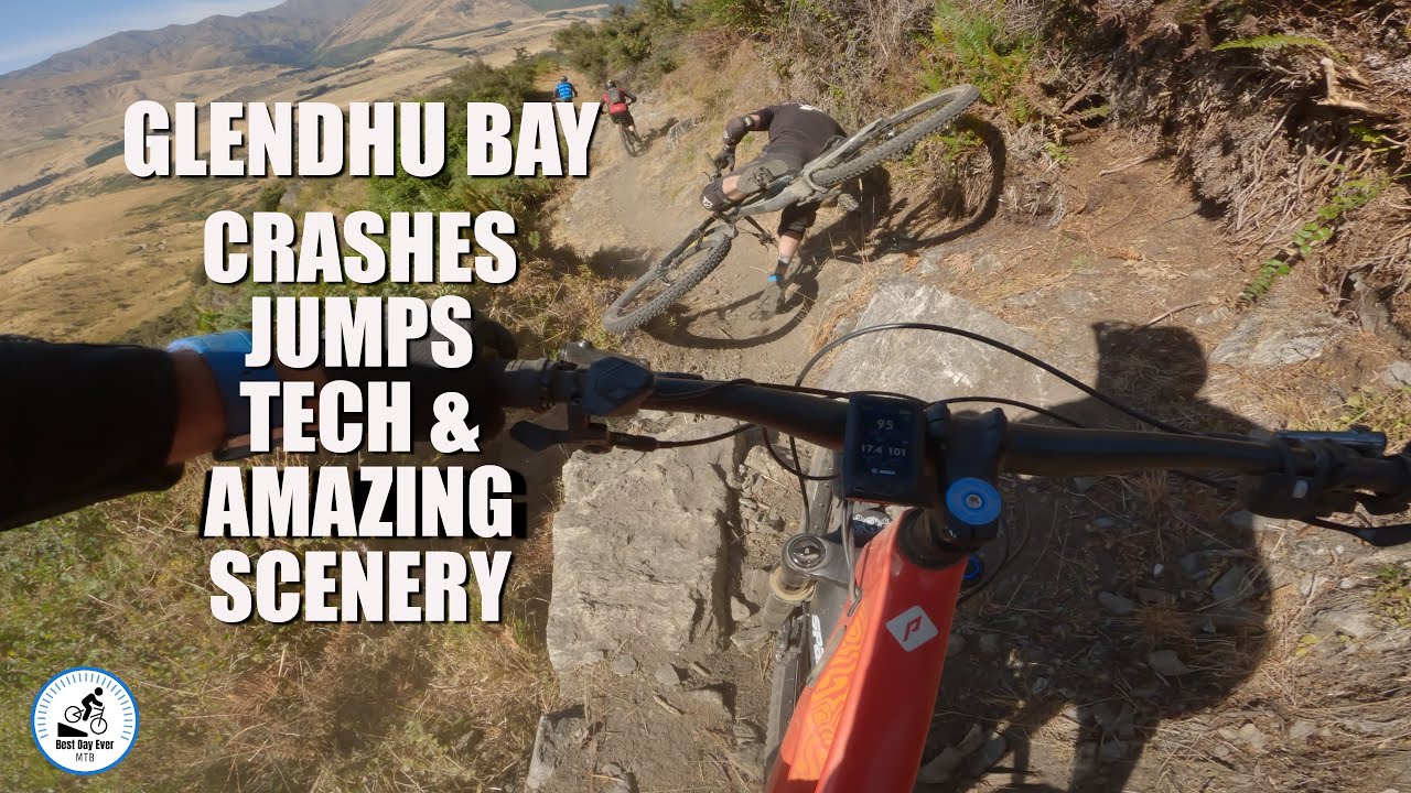 Glendhu Bay- Crashes, Jumps, Tech & Amazing Scenery.