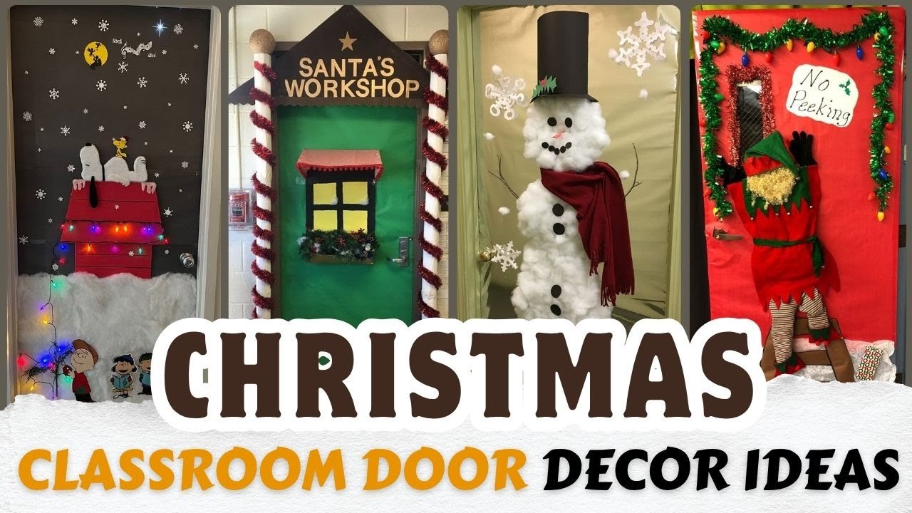 99+ Christmas Classroom Door Decor Ideas 2025 | Creative & Easy DIY Ideas for Schools