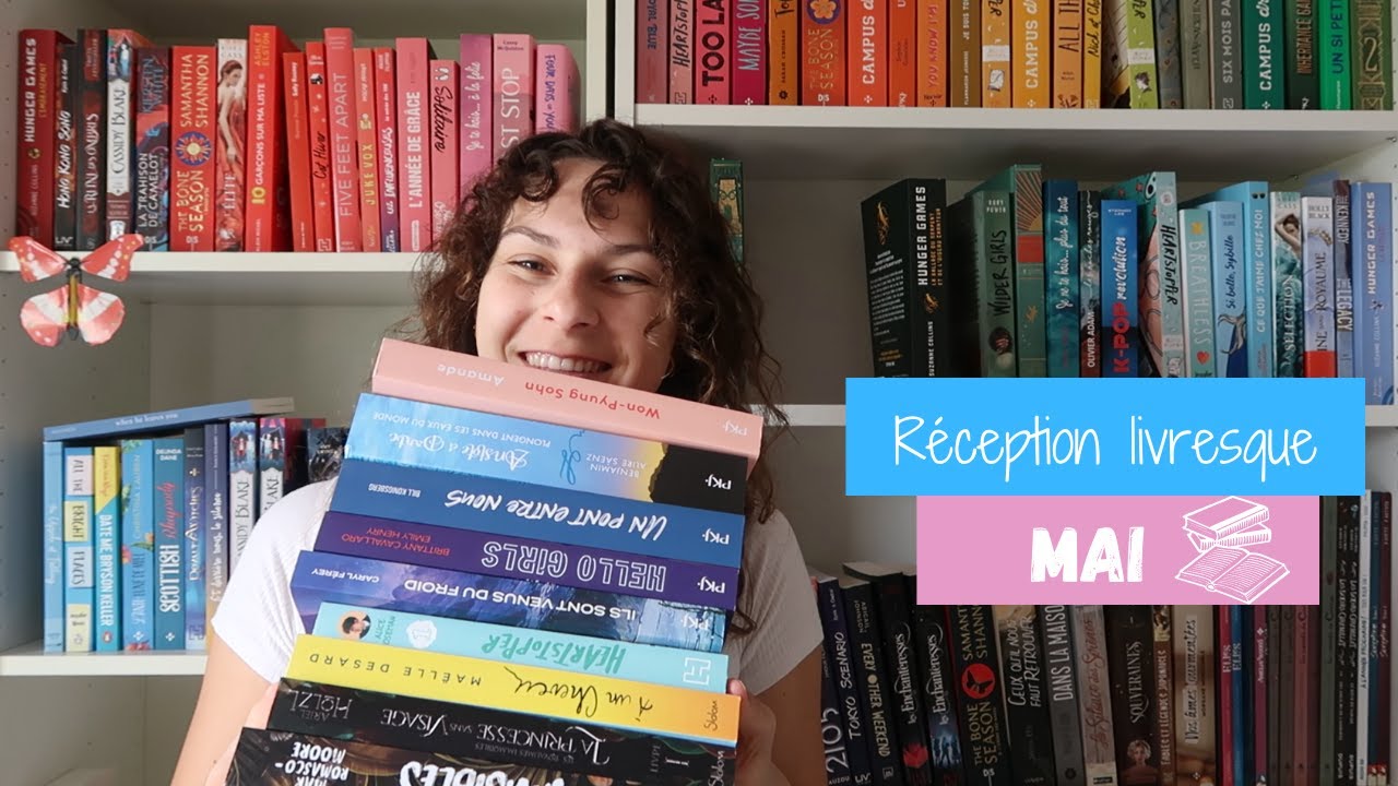 R&eacute;ception livresque Mai 🌱