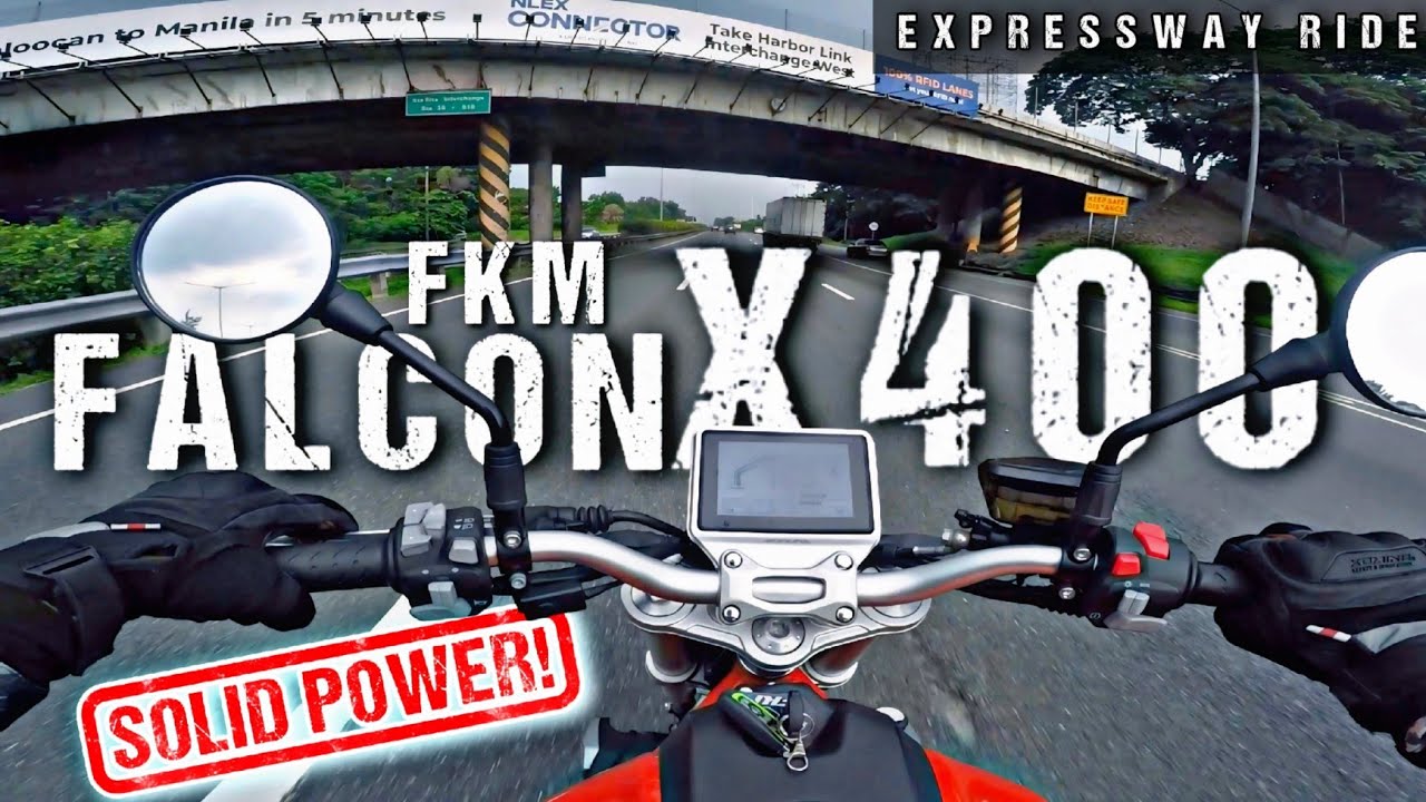 FKM FALCON X400 -  Expressway Ride (First Time) | Solid Power on High RPM