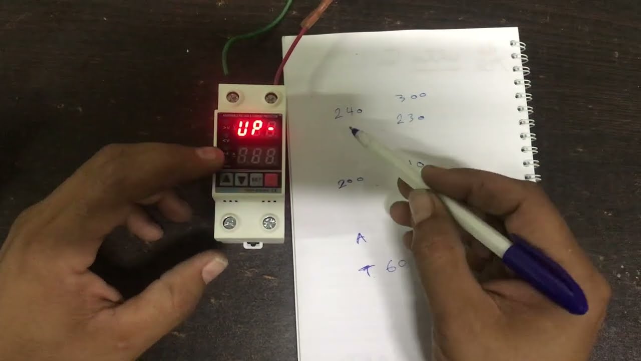 شرح برمجه جهاز حماية من ارتفاع أو انخفاض الجهد