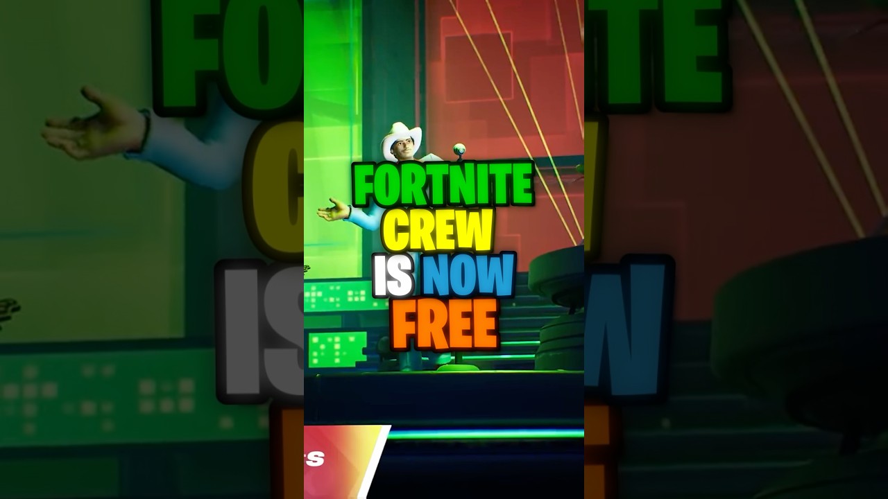 Fortnite Crew Will Be FREE! 😱