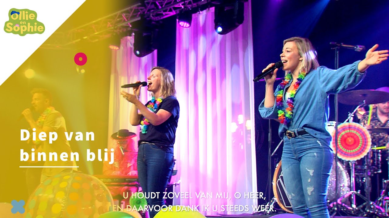 Diep van binnen blij | zing je mee | kids worship| Ollie en Sophie