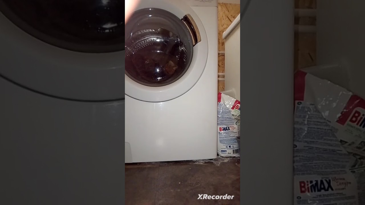 Стирка на CANDY синтетика и цветные ткани 