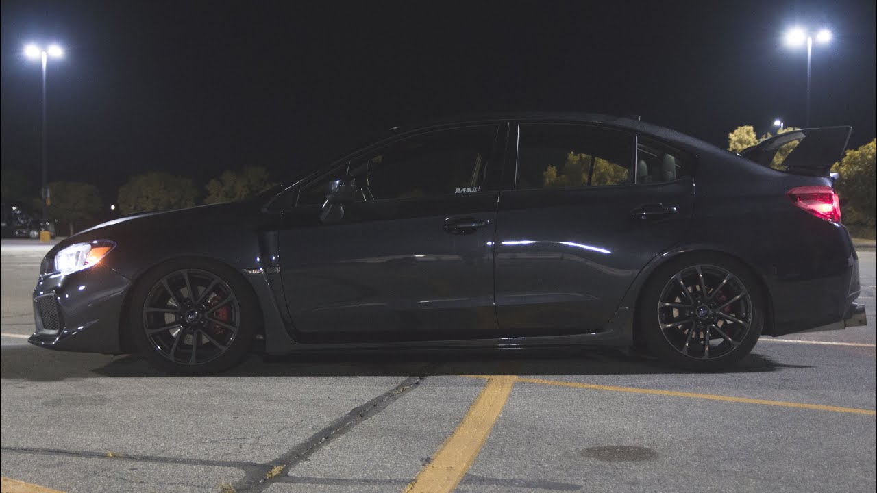 WRX GETS LOWERED ON ISC COILOVERS