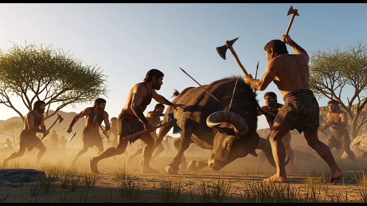 Life Million Years Ago | Uncover The First Large-Scale Hunt in Human History.