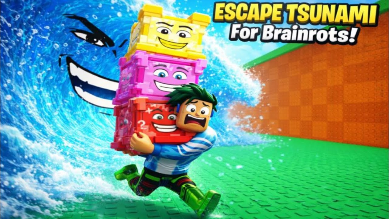 This game is MORE CRINGE than the other one I played before! | Escape Tsunami For Brainrots! #viral