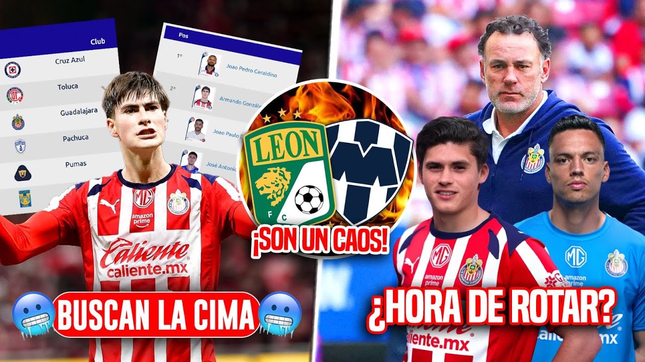 🔴ARDEN LOS RIVALES DE CHIVAS! / SE BUSCA LA CIMA GENERAL Y DE GOLEO / COMPAS ROJIBLANCOS