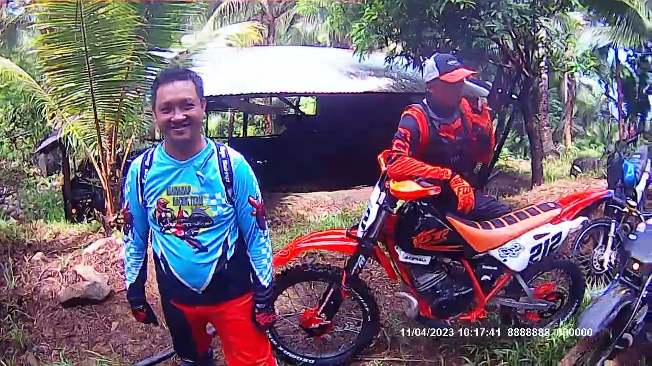 Mountain riding in Leyte