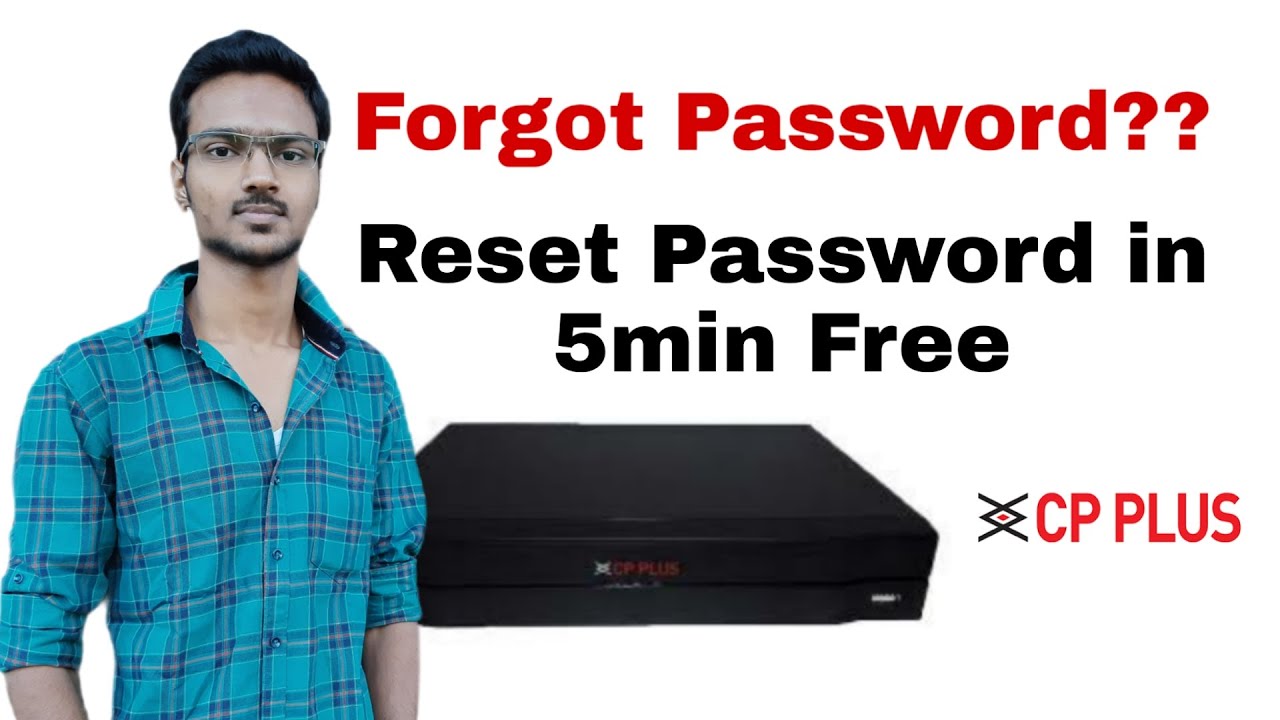 How to reset Cp Plus Dvr Password | Hindi