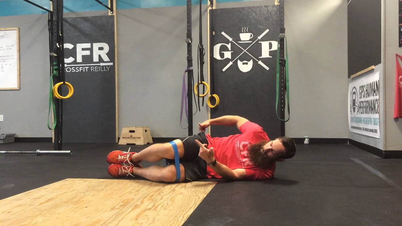 Упражнение «ракушка» для активации средней ягодичной мышцы | GPS Human Performance