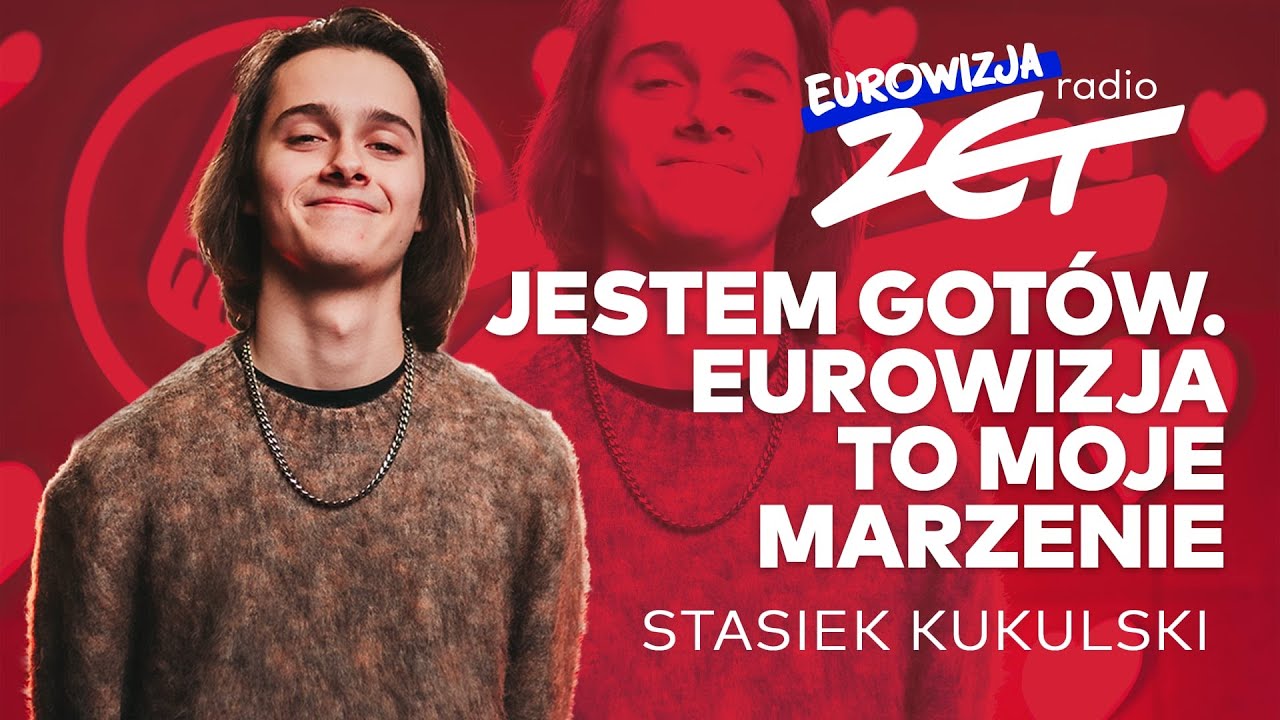 Stasiek Kukulski: Mam już pomysł na występ. Chcę być sam na scenie | Eurowizja 2026 w Radiu ZET