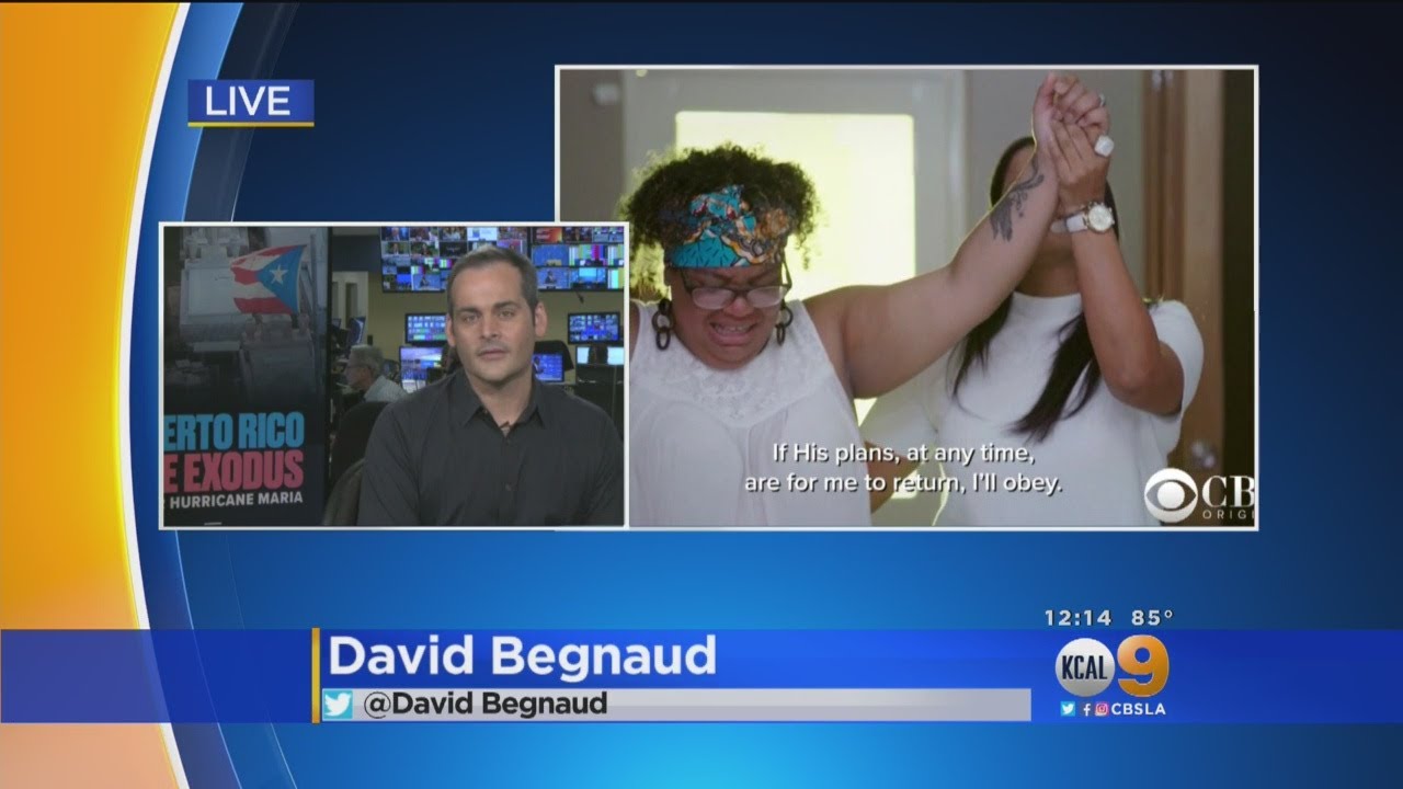 David Begnaud Discusses His New Documentary On Puerto Rico
