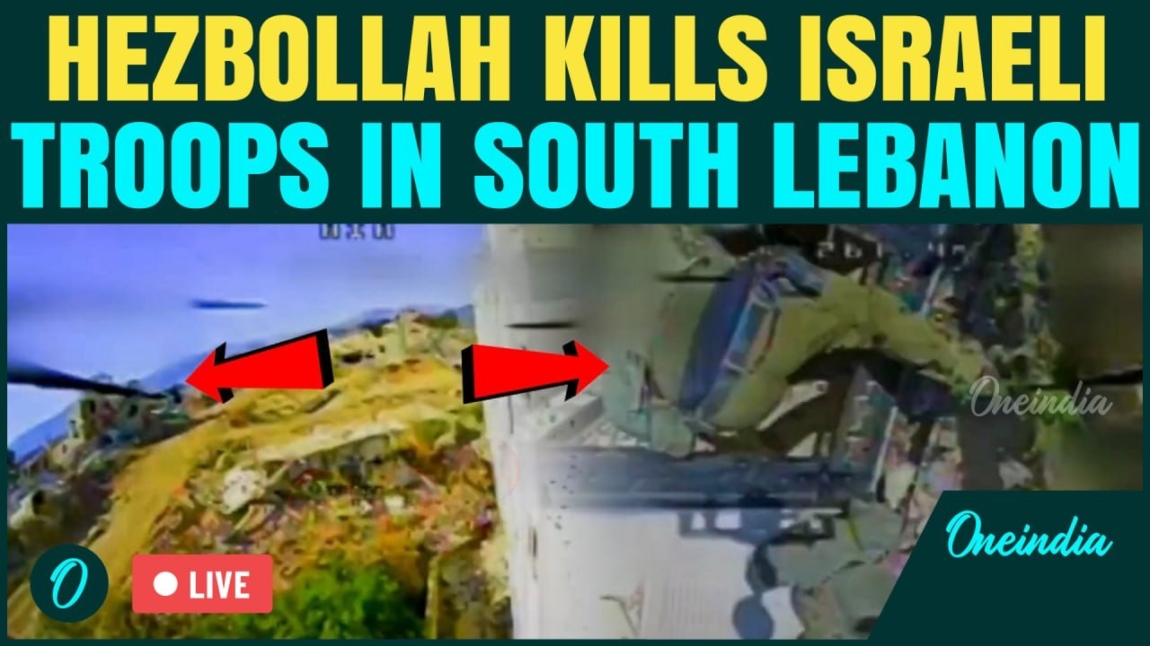 Hezbollah KILLS Israeli Troops in CHILLING Drone Attack LIVE: IDF Troops Run for Their Lives