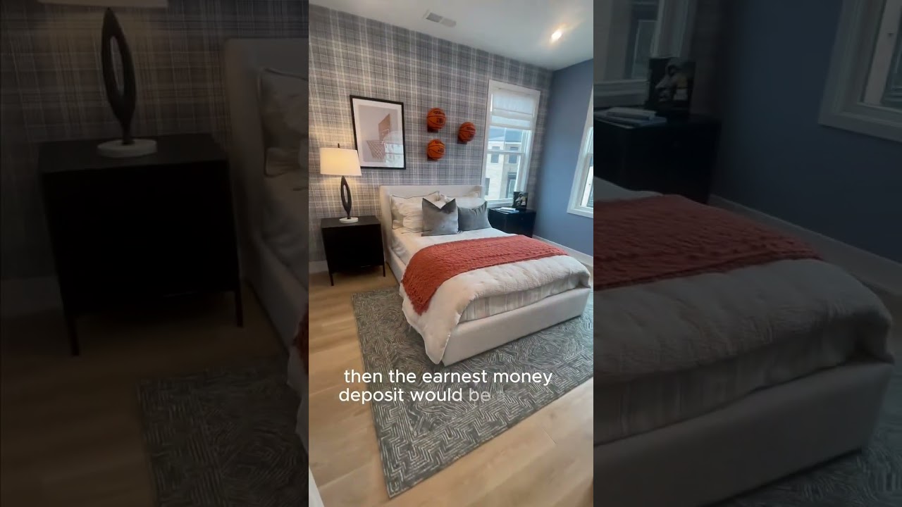 New Townhomes in Herndon VA | Arpina Valley Trace Model by Van Metre