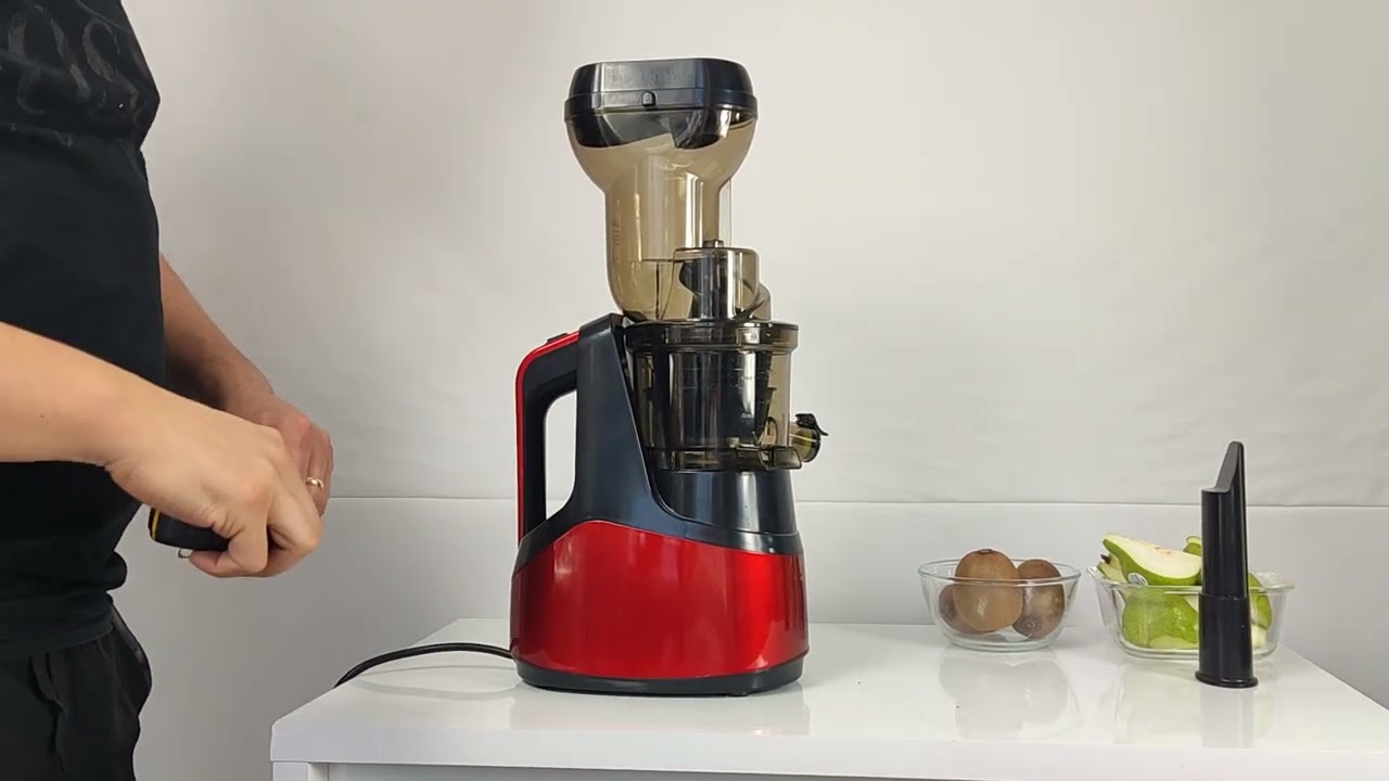 Extractor De Jugo De Prensado En Frío, Fruta Completa
