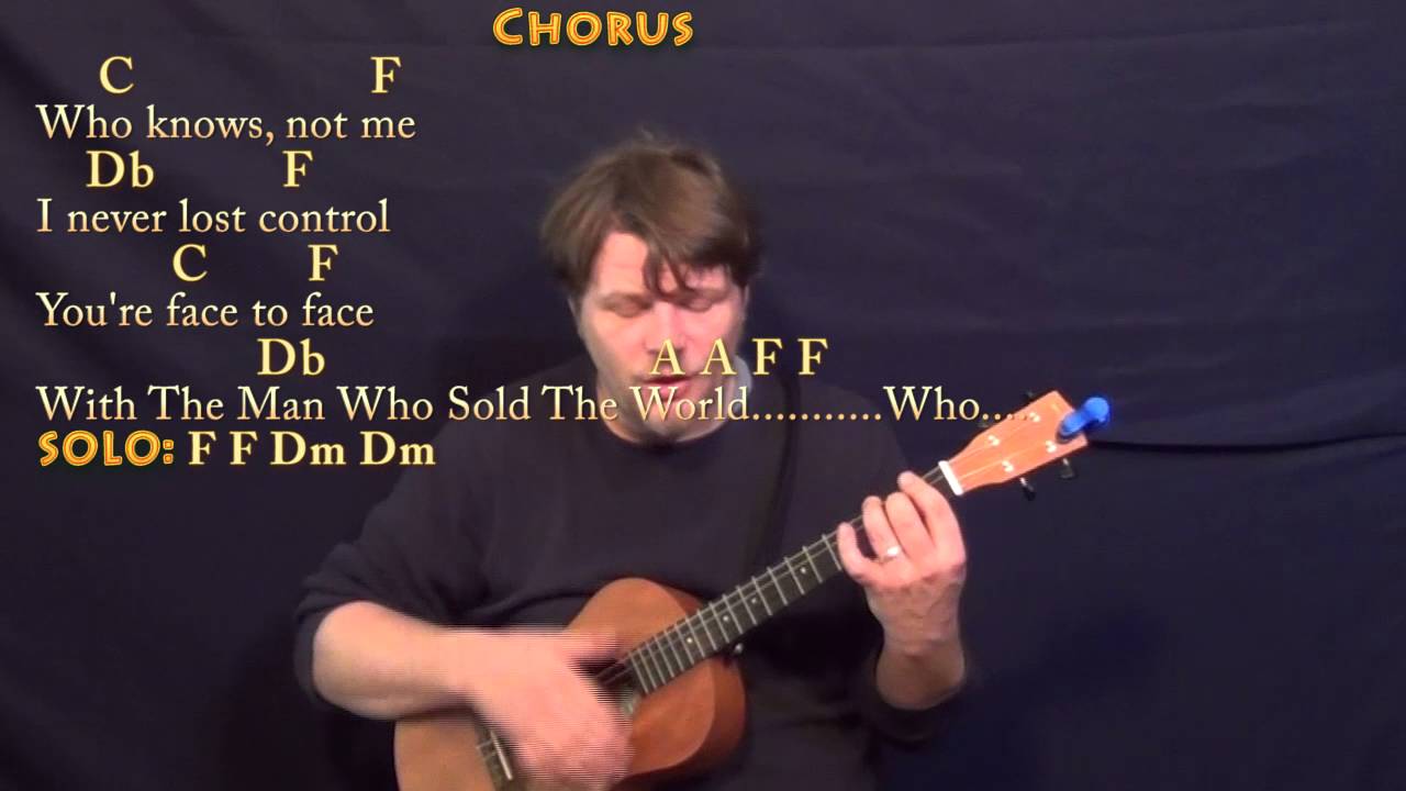 Man Who Sold The World (David Bowie) Bariuke Cover Lesson with Chords/Lyrics