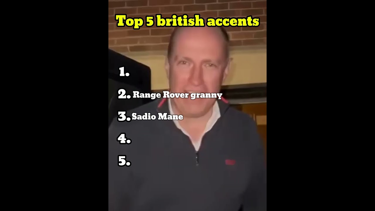 Top 5 worst british accents 😤
