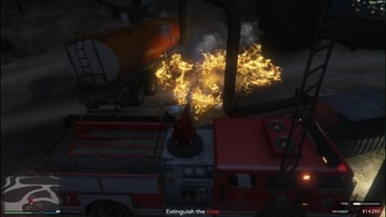 Grand Theft Auto V_BEST FIREFIGHTER EVER
