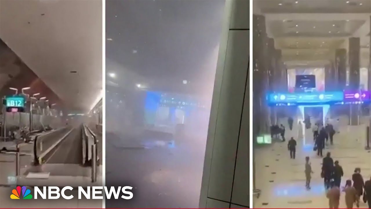 Travel chaos spreads across the globe following military operation against Iran
