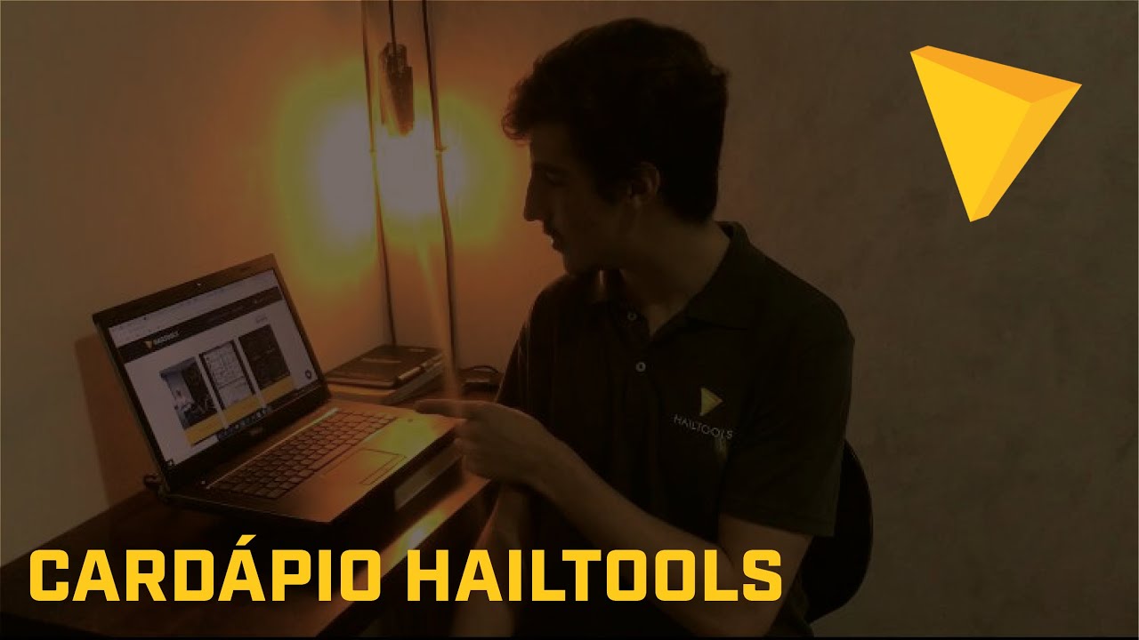 Card&aacute;pio de ferramentas Hailtools - Como baixar o card&aacute;pio no site