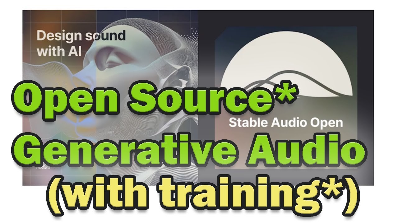 Stable Audio Open 1.0 | Открытый исходный код* Генеративный звук и тонкая настройка*