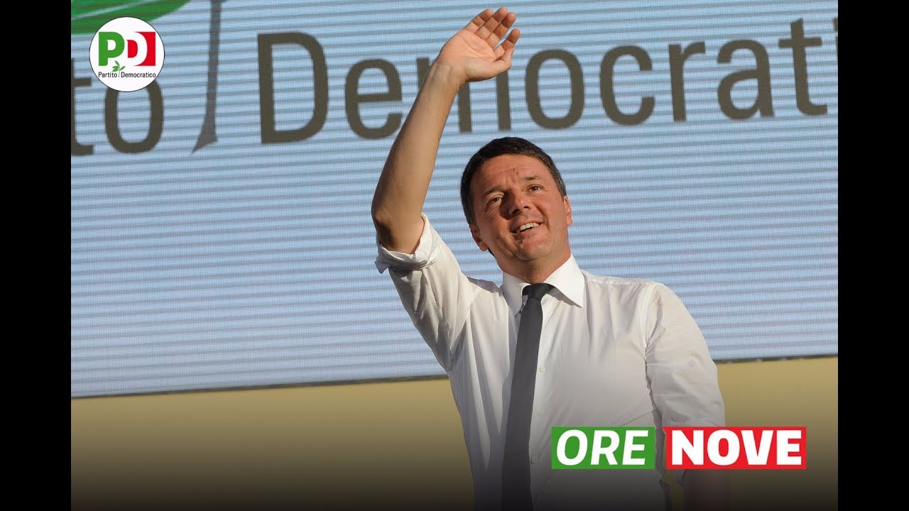 #OreNove con Matteo Renzi - 7 luglio 2017