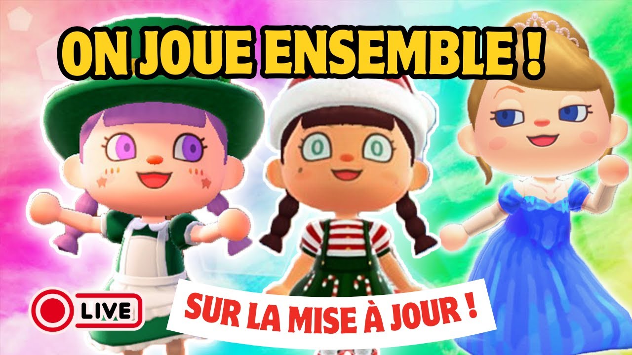 LIVE - CONCOURS Mise à Jour sur ANIMAL CROSSING New Horizons  #acnh #animalcrossing #live #acnhfr