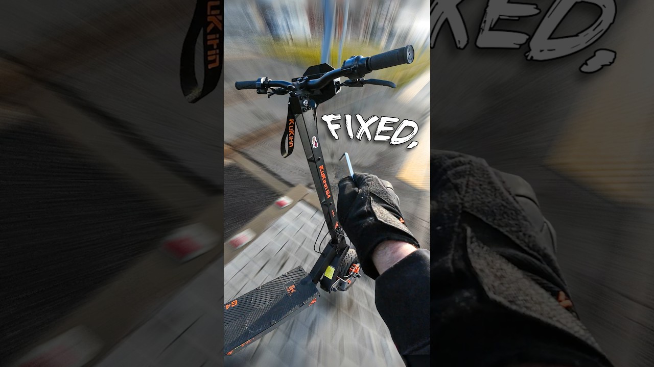 THAT'S HOW YOU FIX IT | Kukirin G4