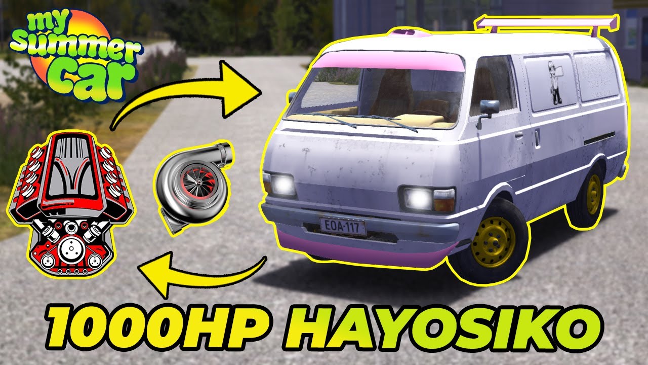 1000HP HAYOSIKO - DRAGSTER from OLD VAN! | My Summer Car #155