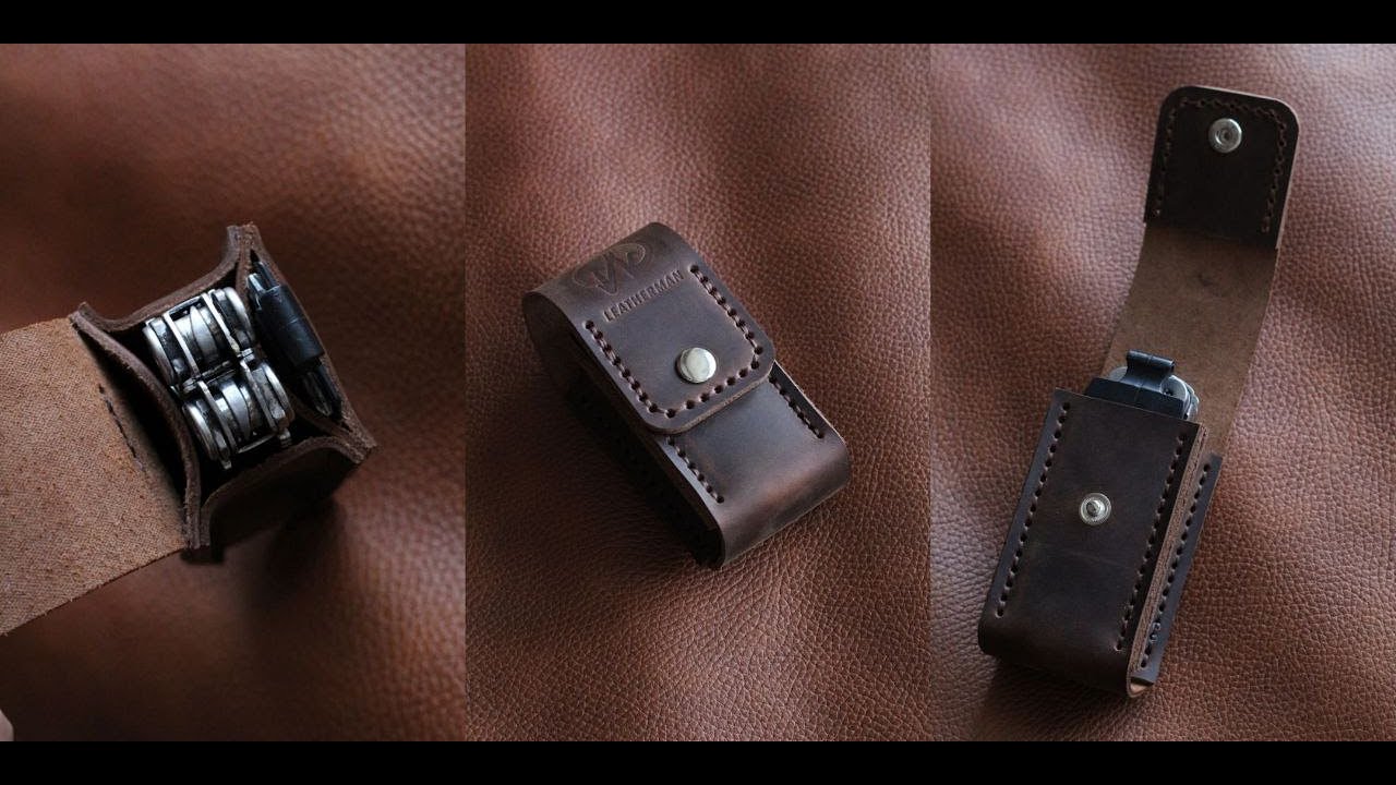 Чехол из натуральной кожи от ManlySkin для Leatherman Wave Plus