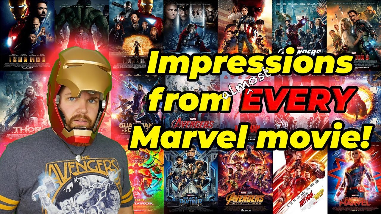 Impressions from (Almost) Every Marvel Movie!