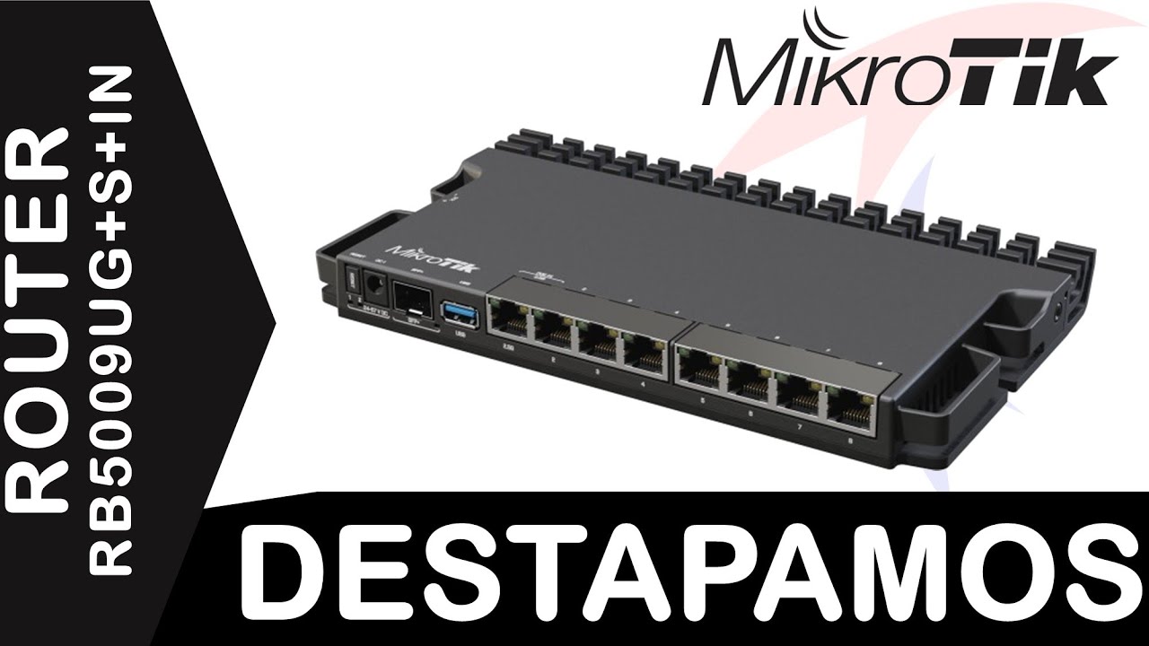 Router Mikrotik RB5009UG+S+IN  Destapamos #Unboxing #Colombia #Tecnocompras #DistribuidoresMikrotik