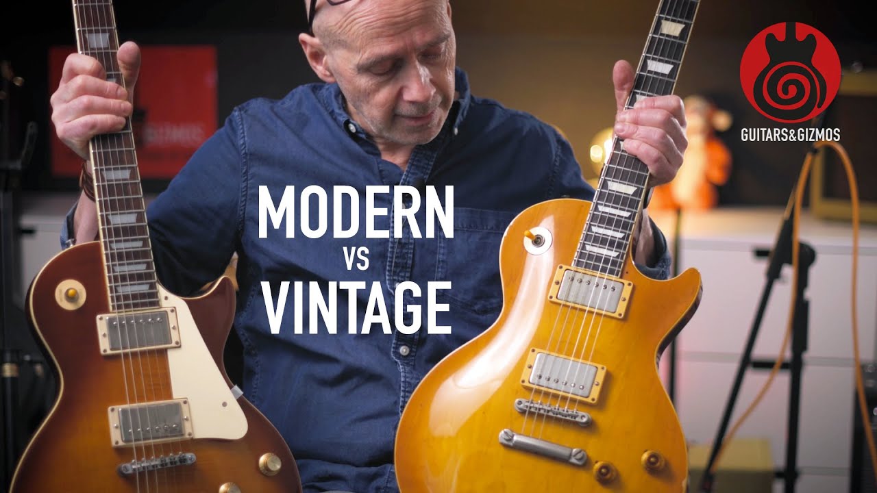Vintage PAF vs Burstbucker Pro: What’s the Difference? #LesPaul #GuitarTone