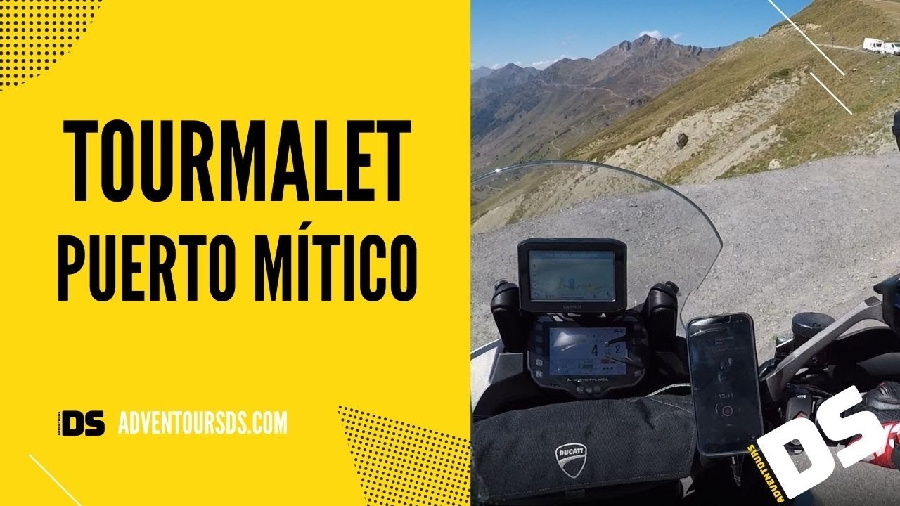 TOURMALET EN MOTO, EL REY DE LOS PIRINEOS
