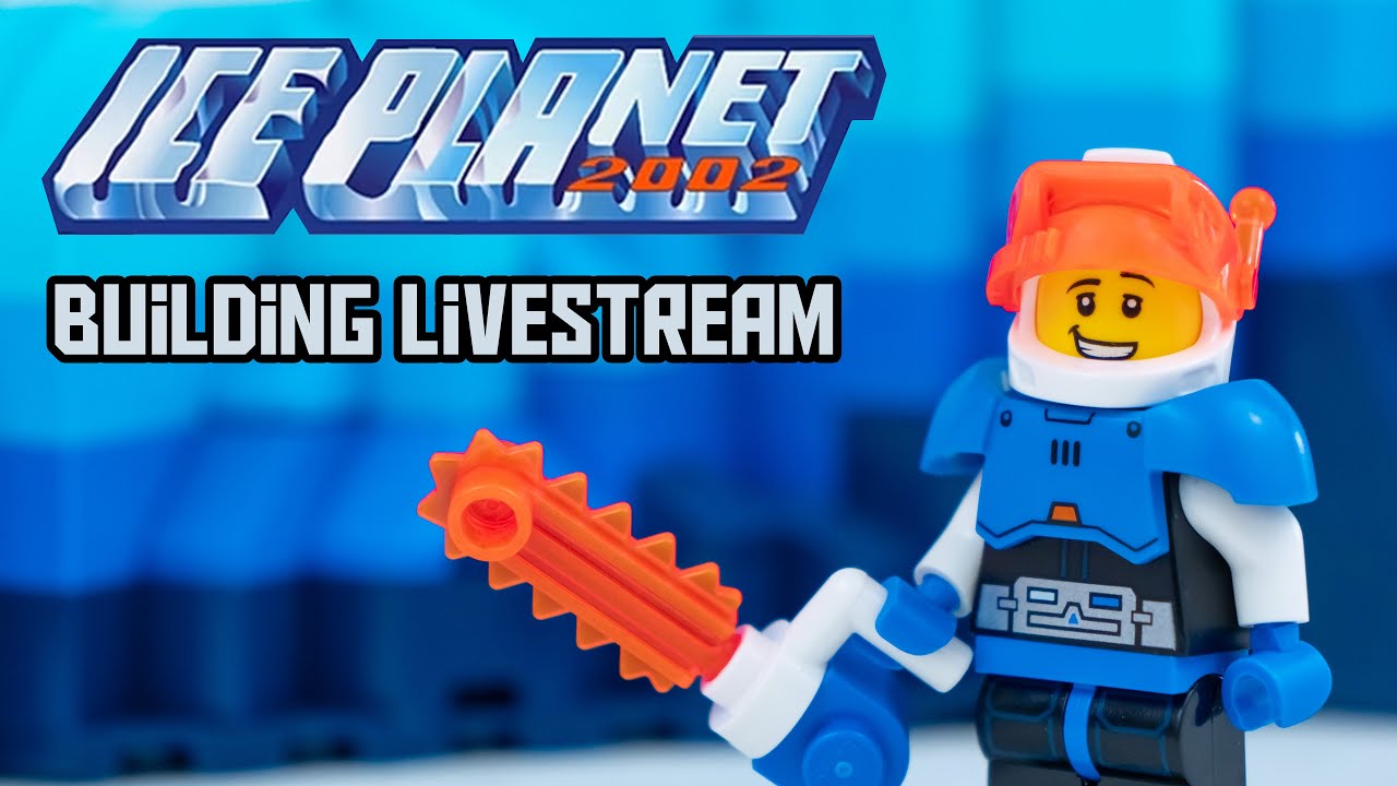 LEGO MOC Building Livestream! Let's Make Some ICE PLANET 2002!
