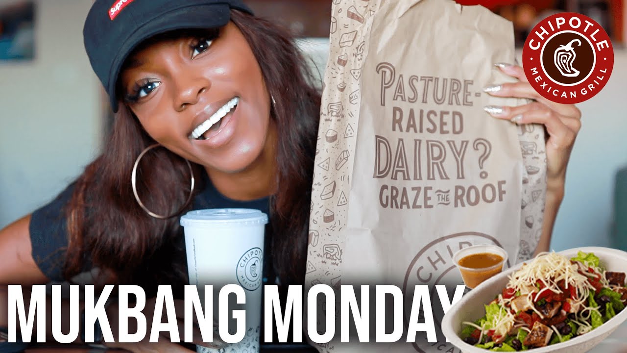 CHIPOTLE MUKBANG MONDAY | Slim Reshae