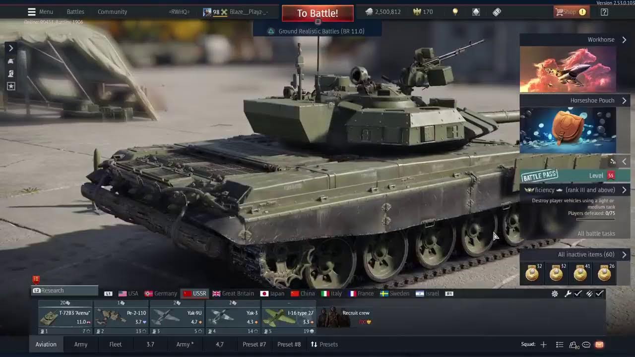 Another casual grinding day in Warthunder doing the battlepass challenges day 42