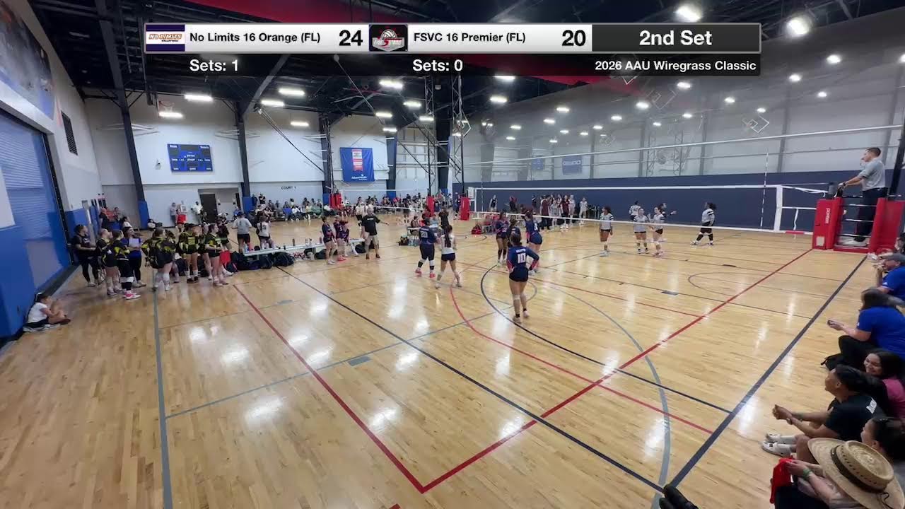 No Limits 16 Orange (FL) vs FSVC 16 Premier (FL) #volleyball