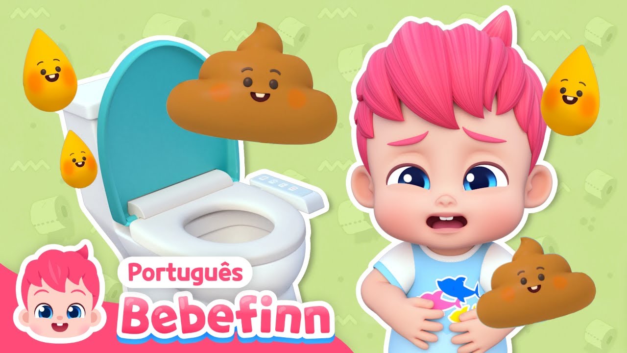 EP123 | Canção do Cocô 2 | Bons Hábitos | Bebefinn em Português - Canções Infantis