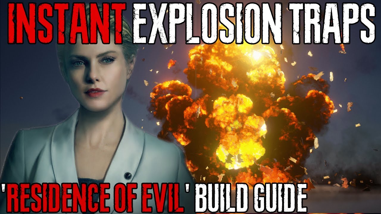 INSTANT Explosion Traps Alex Wesker Mastermind Build - Resident Evil Resistance Build Guide