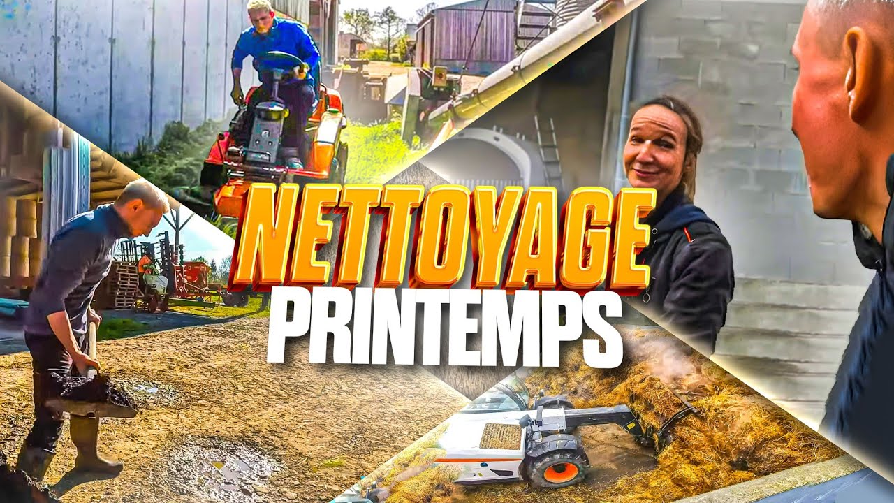 NETTOYAGE DE PRINTEMPS !