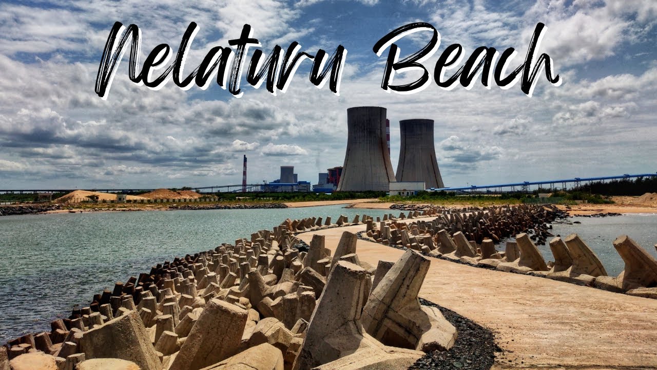 Nelaturu beach,Nellore | First video in YouTube | breakwaters | Rock beach |Travel video