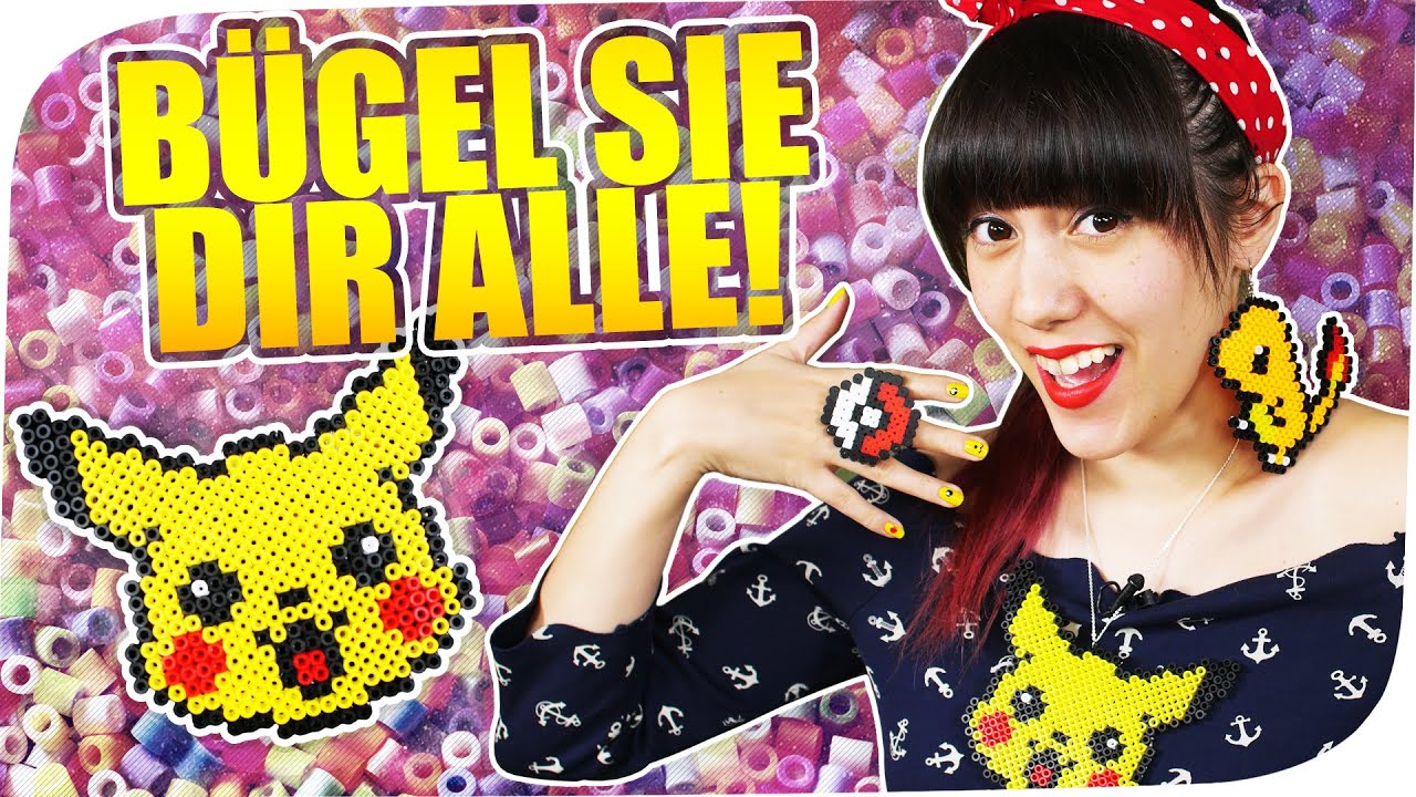 DIY POKEMON GO Pikachu Kette aus Bügelperlen | breedingunicorns | #flip |