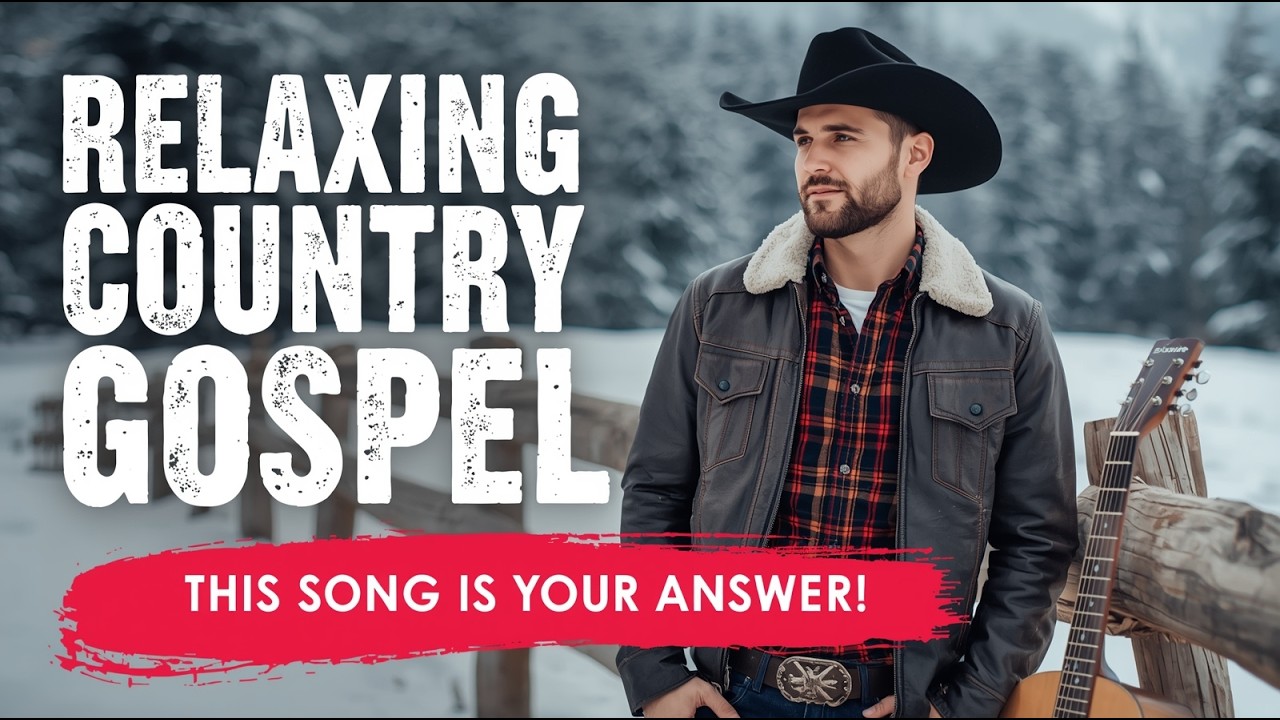 RELAXING Country Gospel Song 🙏 Listen if you feel like giving up #countrygospel #countrymusic