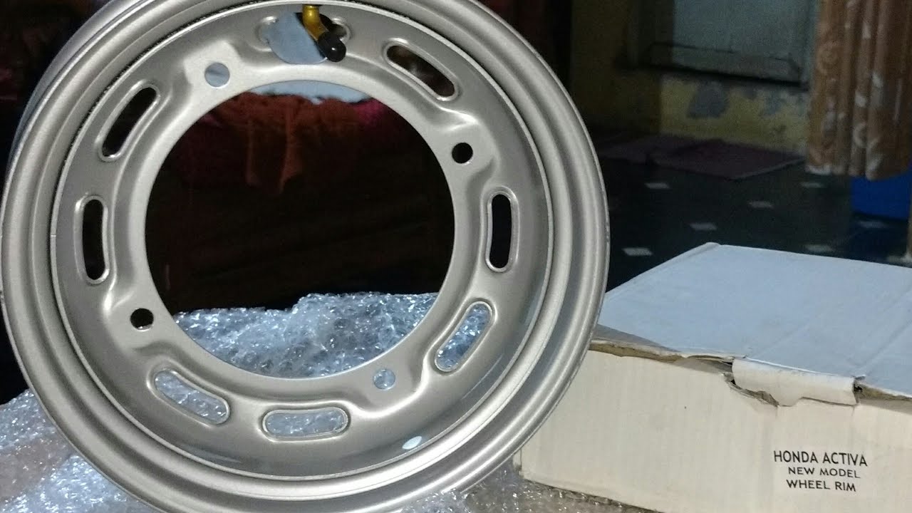 Unboxing of Honda Activa Rim