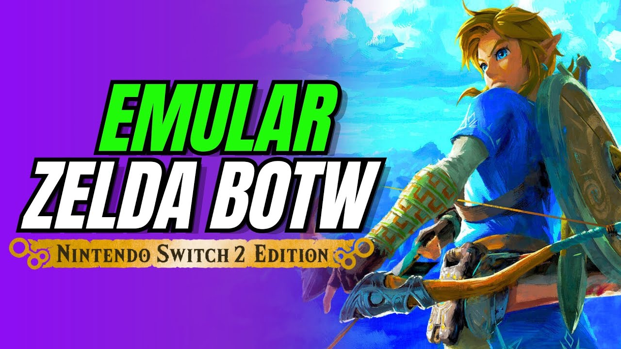 Como Jugar Zelda Breath of the Wild en PC🥒Emulador de Nintendo Switch🥒Zelda Botw UltraCam