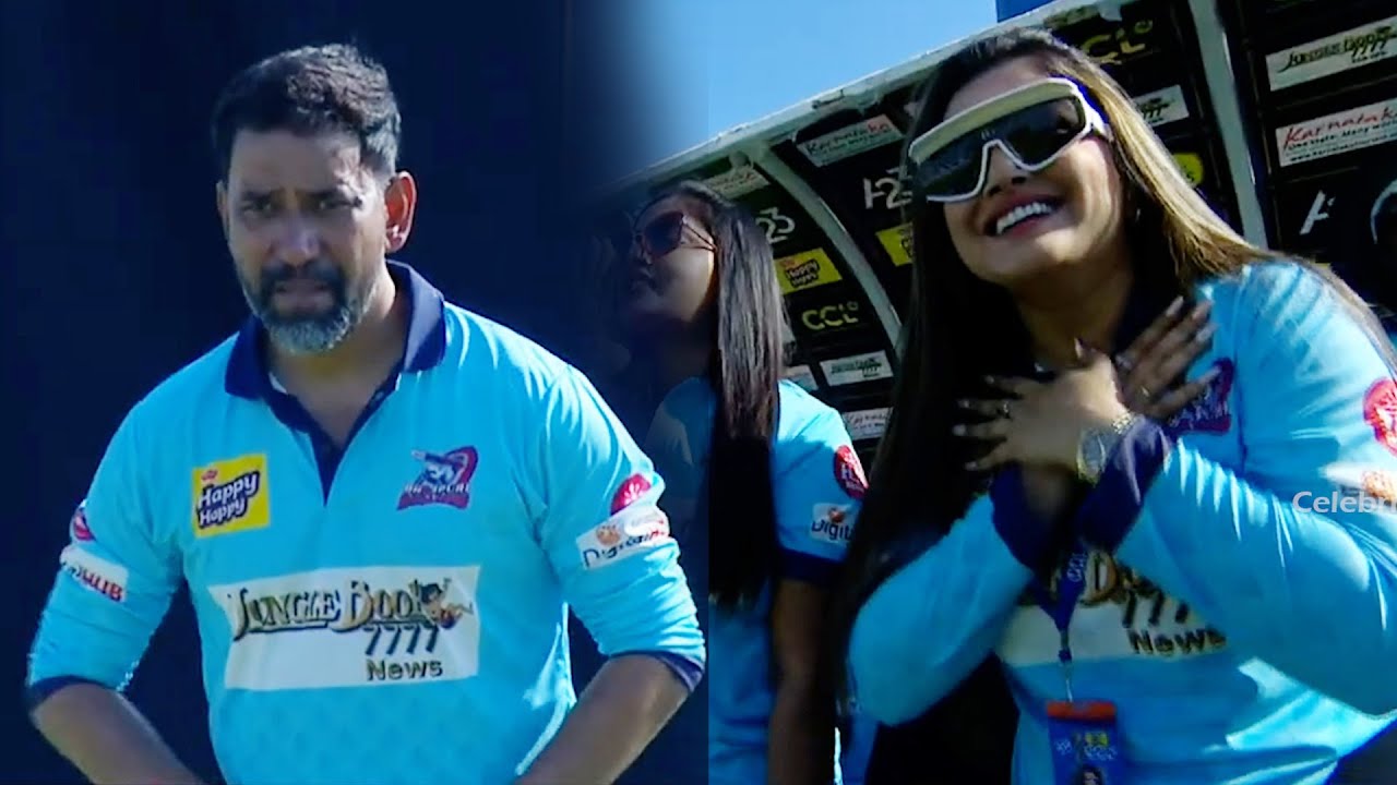 Bhojpuri bowler Dinesh Lal Yadav picks 2 b2b wickets of Kerala batsmen in his first over | CCL 2023