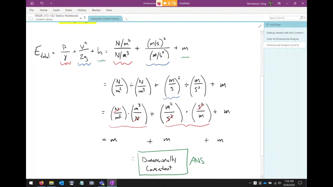 ENGR 213 Lecture 03:  Dimensions & Math [Trig] Review (2020.08.28)