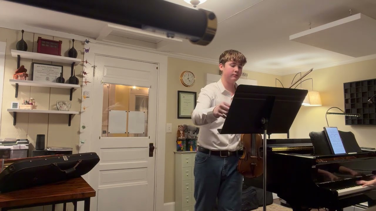 Lalo's Symphonie Espagnole, Mvt. 1 #violin #maine #violin #violinist